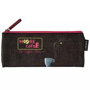 Пенал MooreCafe 215x90x10 мм плоский иск кожа 7024616