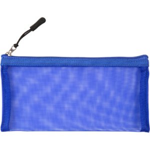 Пенал Mesh 21x10x1 см матовая сетка из ПВХ отделение на молнии 7024627
