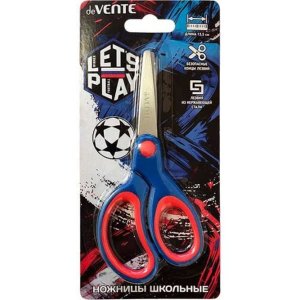 Ножницы детские Football Winner 13,5 см с закругленными кончиками лезвий 8010612