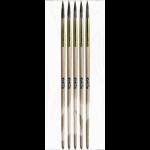 Кисть Пони №7 круглая деревянная ручка 8073716