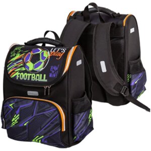 Ранец Lite Football школьный жесткий 34x27x20 см (14 л) вес 830г 1 отд 7030416