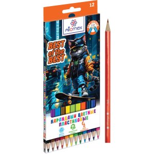 Карандаши 12цв пластик Best Of The Best 2М 5022549