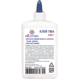 Клей ПВА 120г с дозатором 4041400