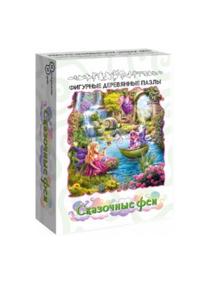 Фигурный деревянный пазл Сказочные феи 8398 