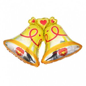 Шар Колокольчик золотой