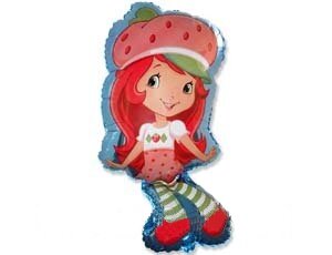 Шар Девочка клубничка