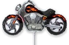 Шар Мотоцикл черный
