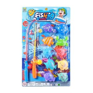 Рыбалка Большой улов 10 рыбок 2 удочки МИКС 5164128