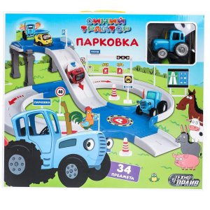 Парковка 1 ТРАКТОР СИНИЙ ТРАКТОР A1521619W-R