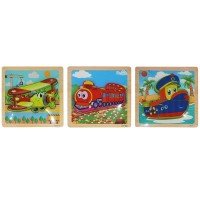 Игрушка дерев вкладыши Транспорт G0134