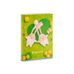 Книга для записей  48л А6 Зайчата 110х145см КЗБ6483370