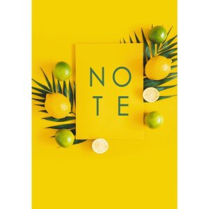 Книга для записей 100л А5 Лимонное Настроение КЗ51003519