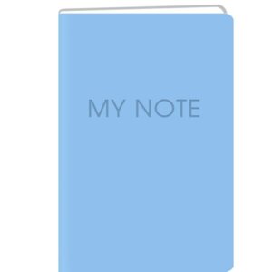 Блокнот  60л А5 Fantasy термотис корешок с прострочкой иск кожа Голубой БФЛ5603905