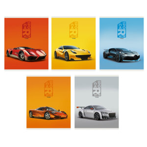 Тетрадь  40л Клетка Ультракар 5 диз ТК408314