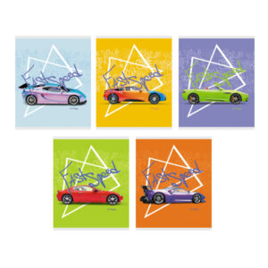 Тетрадь  48л Клетка Fast speed 5 диз ТКЛ488335