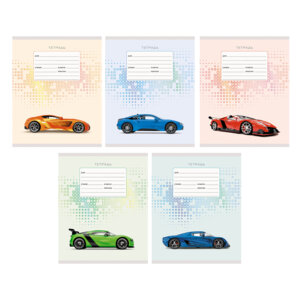 Тетрадь  12л Линия Турбо гонки ТЛ127575