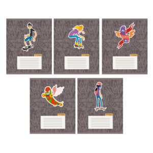 Тетрадь  24л Клетка Street style ТКЛ247588