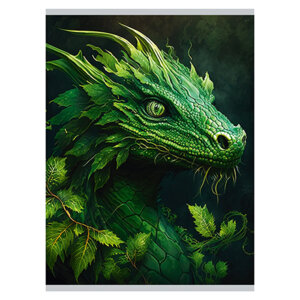 Тетрадь 96л А4 Драконы обл мел картон скрепка ТЛ4965162