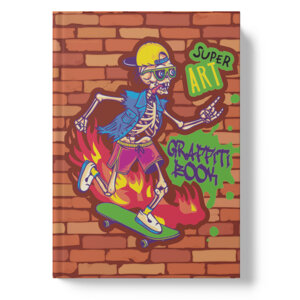 Блокнот 64л А5 Graffiti book Скелетон БЛ564223