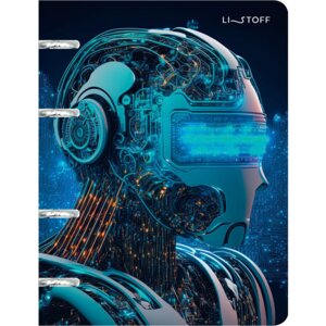 Тетрадь на кольцах 100л А5 Клетка Концепция будущего ТКФ1005407