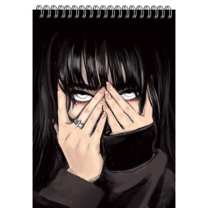 Блокнот 60л А5 Обаятельная и мрачная Спираль 60 г/м2 Б2ЛСК560318