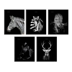 Тетрадь 96л Клетка Прекрасные создания Спираль ТСФ968547