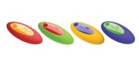 Ластик Oval овальный пластик держатель 60*30*10мм асс 182330