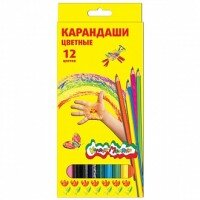 Карандаши 12цв мягкие 3+ 00371730 ККМ12