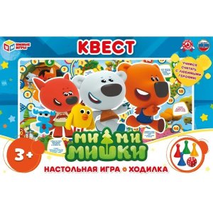 Умка Настол Игра Ходилка Квест МиМиМишки 