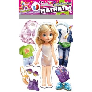 Подбери модный образ Игра на магнитах в пакете с хедером 