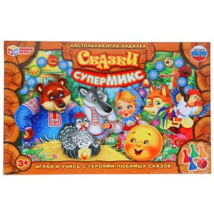 Умка Настол Игра Ходилка Сказки Супермикс 