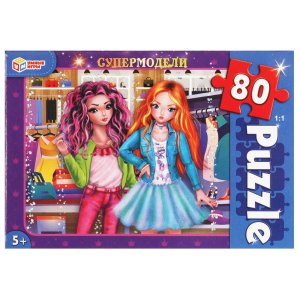 Паззл   80 Супермодели Пазлы классич 