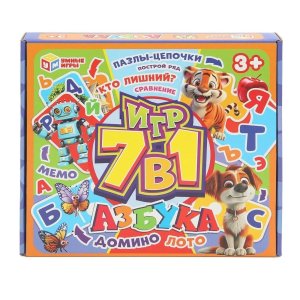 Игра Азбука Обуч 7 в 1 