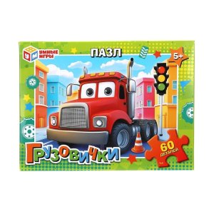 Паззл  60 Грузовички