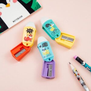 Точилка 1 отв с ластиком Summer party асс пласт MS_41919