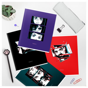 Тетрадь  48 Клетка Kawaii MS_43116