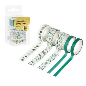 Набор клейких декоративных лент Greenery 5шт MS_52089