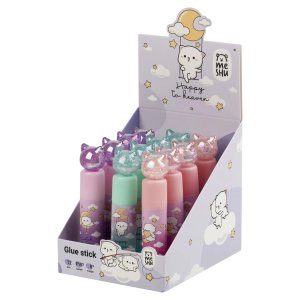 Клей-карандаш 8г с топпером Crystal Kitten ПВП ассорти MS_65160