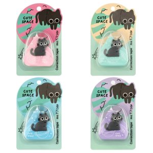 Корректирующая лента Cute Space 5мм*6м блистер европодвес ассорти MS_65614