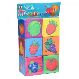 Кубики Веселый огород Д-414-18