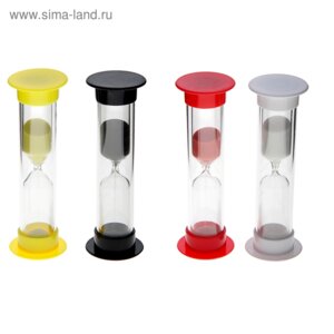 Часы песочные Ламбо на 5 мин 9х2,5см синие 118771