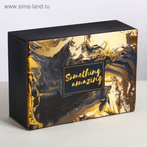 Коробка пенал Something amazing 26×19×10 см 3907240