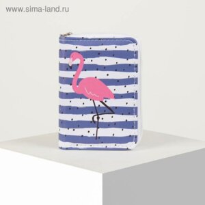 Кошелёк дет 07-01-13 Фламинго, 12,5*2*9, белый   5054147