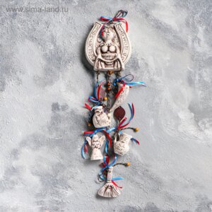 Сувенир подвесной Подкова Каравай 6 предметов микс 1034459