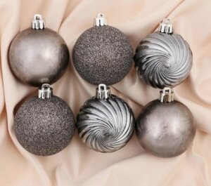 Набор шаров пластик  6см 8шт Нетун 4941830