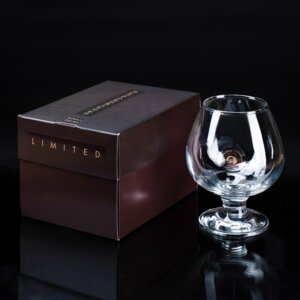 Бокал Непробиваемый пуля для коньяка коробка 390мл 6384229