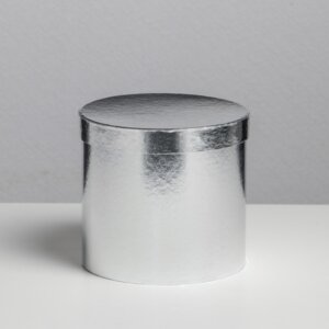 Коробка подарочная Серебро 14x13см 7049036