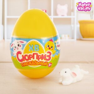 Сюрприз пасхальный Кролики с наклейкой МИКС   4595759