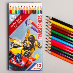 Карандаши 12цв Трансформеры 5276457 