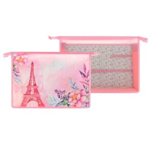 Папка для труда А4 на молнии Париж пласт 7510508